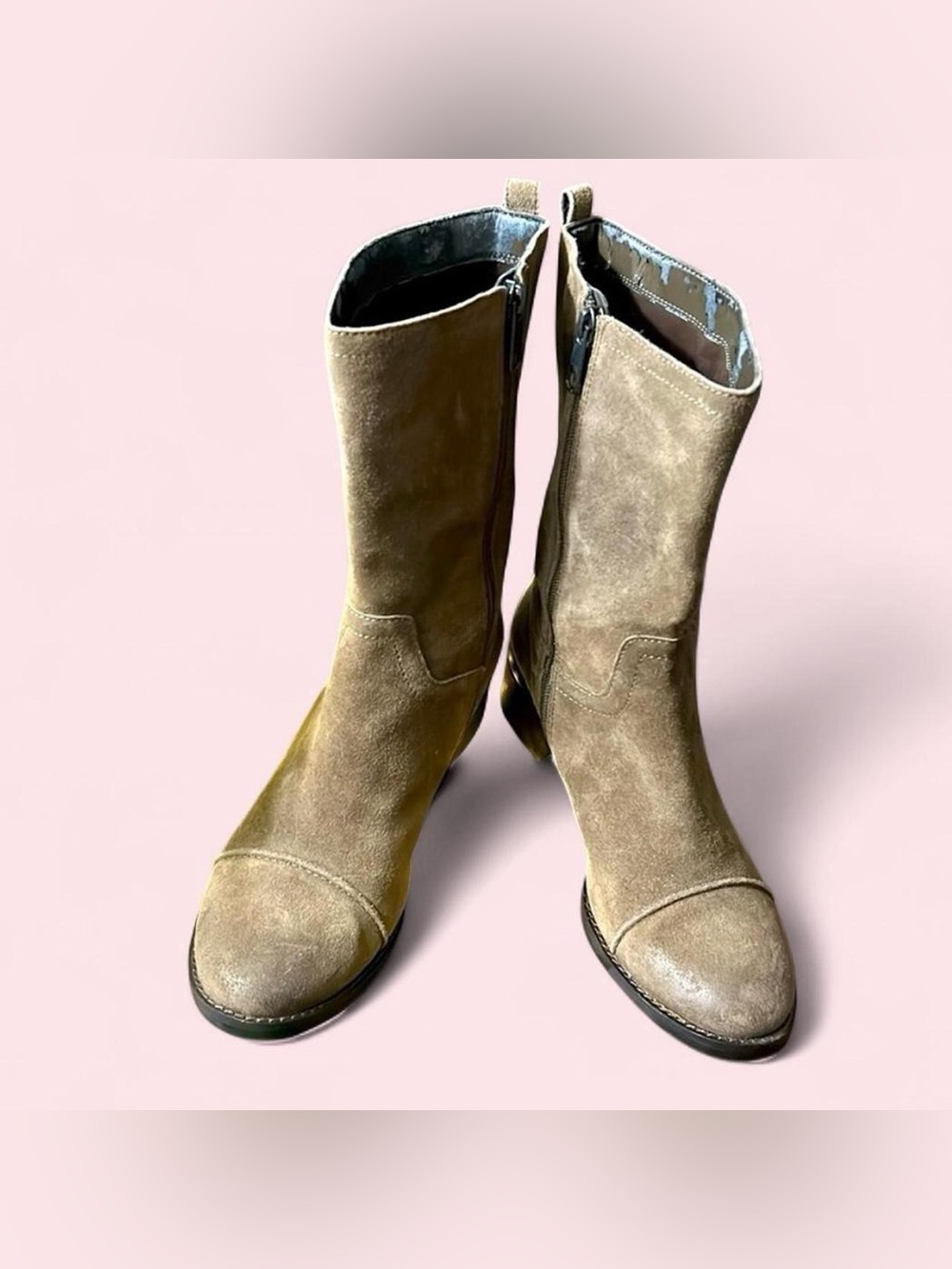 🤎Jessica Simpson Leather Brown Boots 8🤎